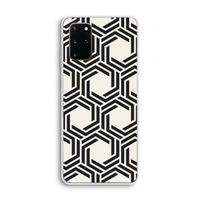 Geometrisch patroon: Samsung Galaxy S20 Plus Transparant Hoesje