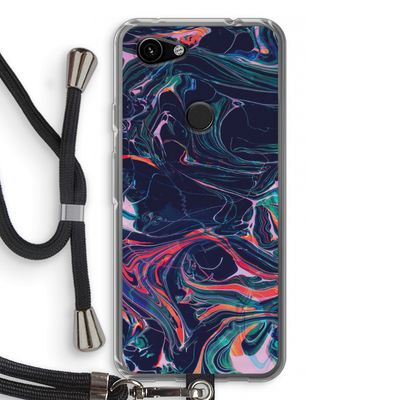 Light Years Beyond: Pixel 3a Transparant Hoesje met koord