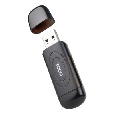 Kaartlezer TooQ TQR-3002B Zwart