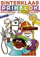 Sinterklaas prikblok met naald en prik kussen.
