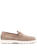 Tod's mocassins en daim - Tons neutres - thumbnail