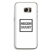 Negenduust vierkant: Samsung Galaxy S7 Edge Transparant Hoesje