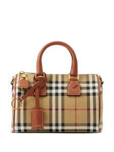 Burberry sac fourre-tout Check Mini Bowling - Marron