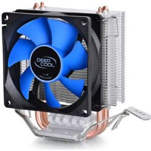 DeepCool Ice Edge Mini FS Processor Koelset 8 cm Zwart, Blauw, Zilver 1 stuk(s)