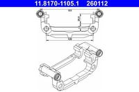 Houder, remklauw 11817011051