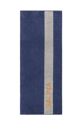 Cawö Cawo Sauna handdoek 80/200 navy