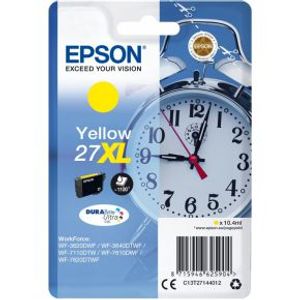 Epson Alarm clock Singlepack Yellow 27XL DURABrite Ultra Ink