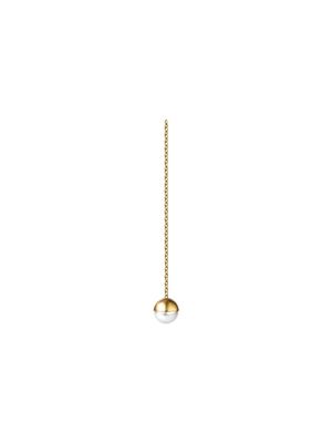 Shihara boucle d'oreille Half Pearl 0° - Métallisé