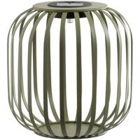 Leen Bakker - Solar Lantaarn Sem - 20,5xØ20 Cm - Metaal - Groen