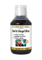 Golden Naturals Keel & gorgel elixer 250 Milliliter