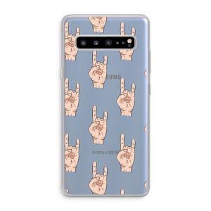 Rock: Samsung Galaxy S10 5G Transparant Hoesje