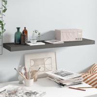 Wandschap zwevend 90x23,5x3,8 cm MDF hoogglans grijs Wandschap zwevend 90x23,5x3,8 cm MDF hoogglans grijs