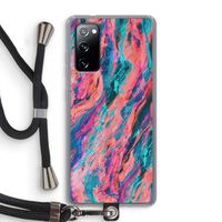 Electric Times: Samsung Galaxy S20 FE / S20 FE 5G Transparant Hoesje met koord
