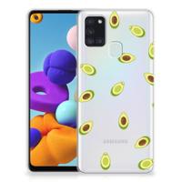 Samsung Galaxy A21s | Siliconen Case | Avocado