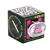 Max & Molly Matrix Ultra LED Veiligheidslamp - Roze - thumbnail