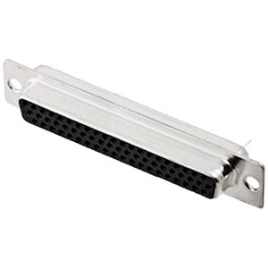 encitech HDD-62-F-T-B-M 2103-0400-14 D-sub female connector 180 ° Aantal polen: 62 Soldeerpennen 1 stuk(s) Tray