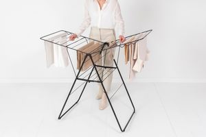 Brabantia hangon droogrek 20 meter matt black