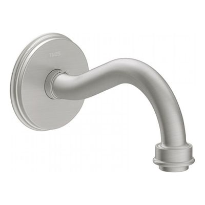 Tres Clasic inbouw uitloop 17 cm messing rvs look
