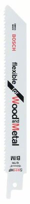 Bosch Accessoires Reciprozaagblad S 922 HF Flexible for Wood and Metal 2st - 2608656039