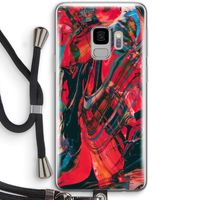 Endless Descent: Samsung Galaxy S9 Transparant Hoesje met koord