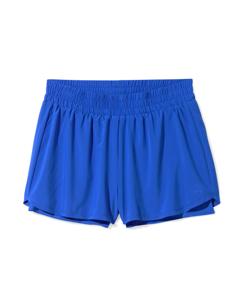 HEMA Dames Sportshort Felblauw (felblauw)