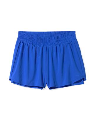 HEMA Dames Sportshort Felblauw (felblauw)