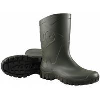 Dunlop Regenlaarzen - Rubberen - Groen - Heren - kuitlaarzen - Werklaarzen