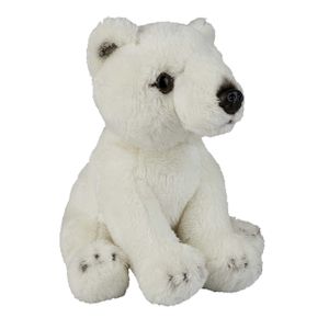 Pluche knuffel dieren IJsbeer 15 cm