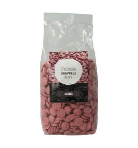 Chocolade druppels ruby