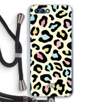 Leopard pattern: Honor 10 Transparant Hoesje met koord