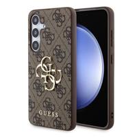 Samsung Galaxy S24+ Guess 4G Big Metal Logo Hybrid Case - Bruin - thumbnail