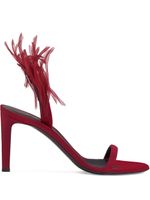 Giuseppe Zanotti sandales Fenice Crazyhorse 85 mm - Rouge