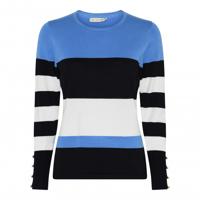 micha - Blauw | Dames | Trui | Blauw | XXL | regular | Kamst mode