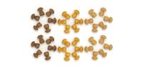 Grapat Mandala Kleine Paddenstoelen - 36 stuks (3 kleuren)