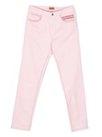 Missoni Kids pantalon imprimé à coupe slim - Rose