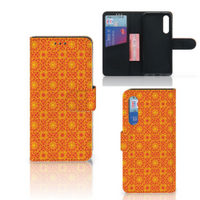 Xiaomi Mi 9 SE Telefoon Hoesje Batik Oranje