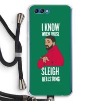 Sleigh Bells Ring: Honor 10 Transparant Hoesje met koord