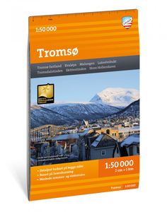 Wandelkaart Turkart Tromsø - Tromso | Noorwegen | Calazo