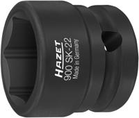 HAZET Krachtdopsleutel 900SK-22 · 1/2 inch (12,5 mm) vierkant hol · Buiten-zeskant-tractieprofiel · SW 22 mm HAZET Krachtdopsleutel 900SK-22 · 1/2 inch (12,5 mm) vierkant hol · Buiten-zeskant-tractieprofiel · SW 22 mm