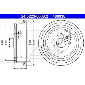 Ate Remtrommel 24.0223-0008.2