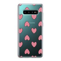 Ondersteboven verliefd: Samsung Galaxy S10 Plus Transparant Hoesje