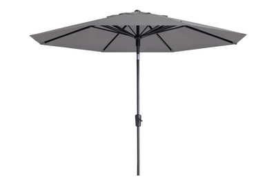 Madison Paros 2 luxe stokparasol - 300 cm. - Light grey