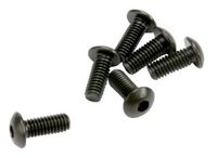 Screws, 4x10mm button-head machine (hex drive) (6)