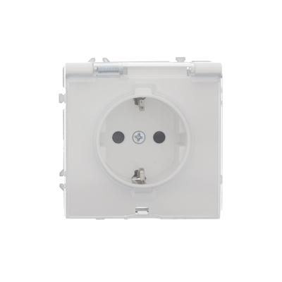 Waterdicht stopcontact IP54 Milaan wit