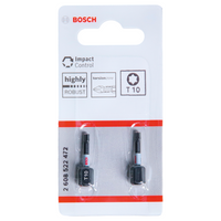 Bosch Accessoires Impact Control T10 25mm | 2 stuks - 2608522472