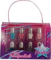 Bongers Speelgoed Nagellak gewoon en met glitter, pretty perfect 8 stuks