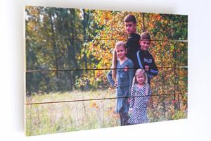 Foto op vurenhout 80x80 cm