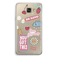 Positivity: Samsung Galaxy A5 (2016) Transparant Hoesje
