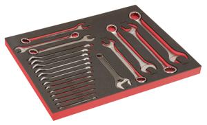 Bahco Foaminlay Fit&Go 3/3 met sleutel - met lasermarkering - 21-delig - FF1A220LM