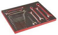 Bahco Foaminlay Fit&Go 3/3 met sleutel - met lasermarkering - 21-delig - FF1A220LM